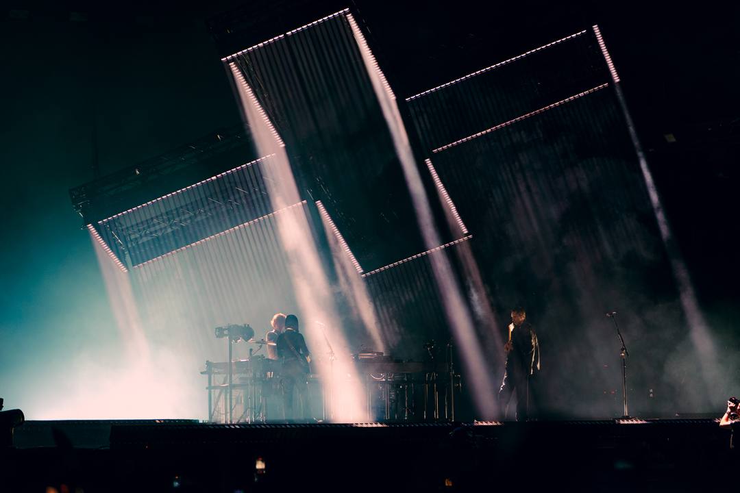 The xx performing live